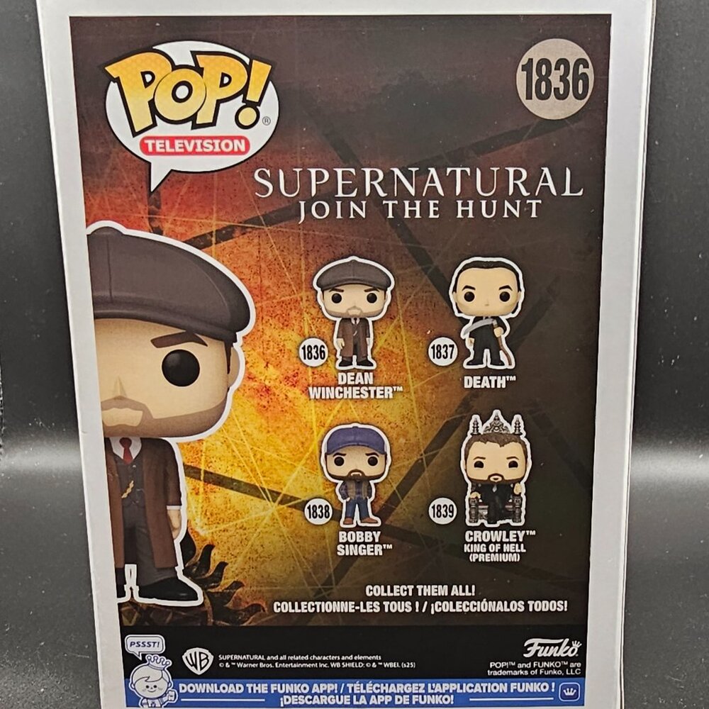 Funko Pop! #1836 — Dean Winchester as Archangel Michael | NEW IN BOX - Picture 3 of 6
